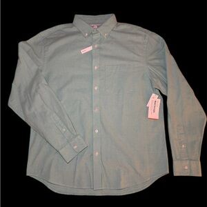 Men’s Old Navy Everyday Shirt Regular Fit Built-In Flex Button Down Size L